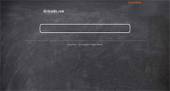 Desktop Screenshot of dirtycode.com